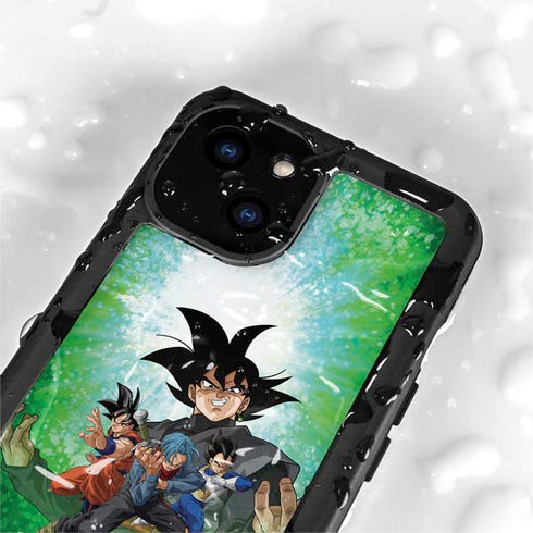 Dragon Ball Super Fate of the Future iPhone 15 Waterproof Case